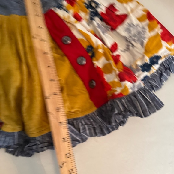 Colorful Patchwork girls persnickety Skirt 8 - Picture 10 of 12
